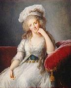 eisabeth Vige-Lebrun Portrait of Louise Marie Adelaide de Bourbon Germany oil painting artist
